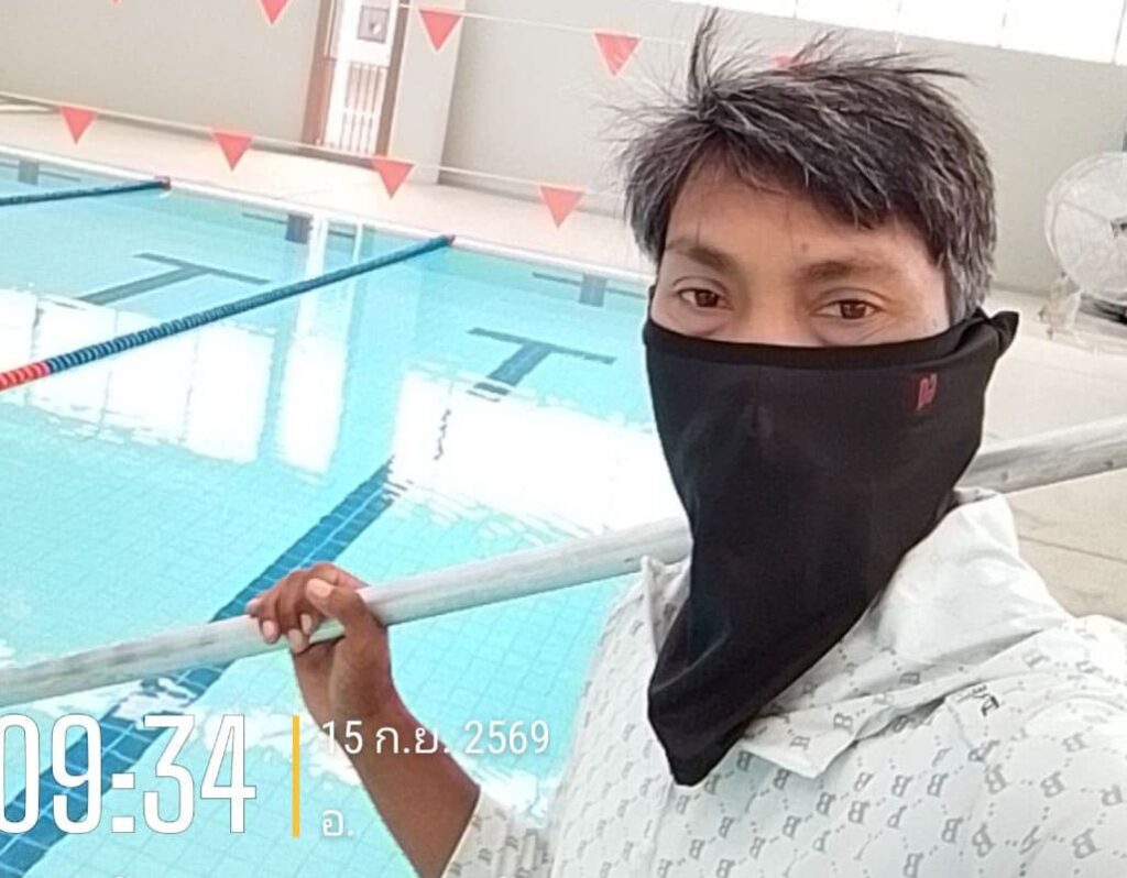 งานดูแลสระว่ายน้ำ